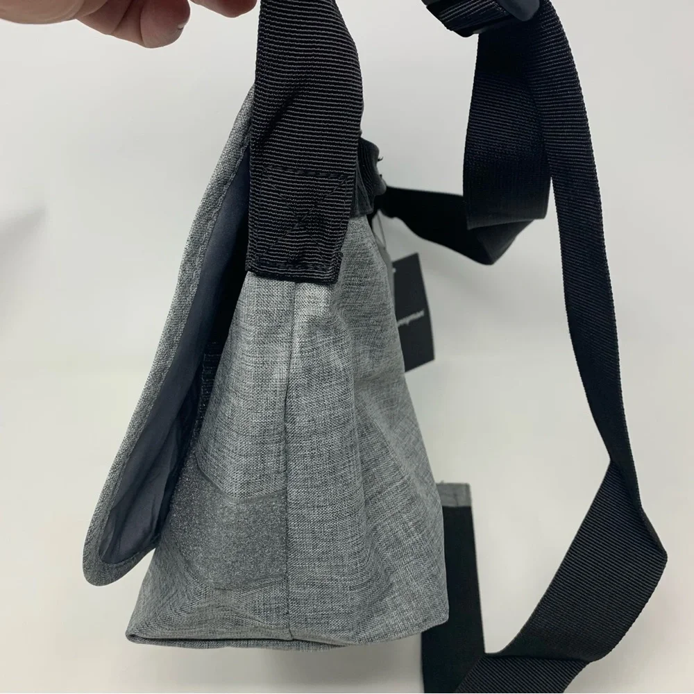 NEW Journeyman Gray Messenger Bag - Picture 4 of 7